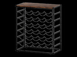 Levede 30 Bottles Wine Rack 6 Tiers Wine Shelves Holder CH1167-AU