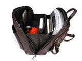 Black Stylish Women's PU Leather Backpack Spacious, Anti-Theft, Multi-Pocket Travel Bag for School V888-ELOSUNG17359