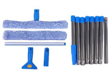 Window Cleaning Kit with Extension Pole 9.8FT Window Squeegee Brush Washing Equipment for Indoor V1294-YM0901-3117250216111