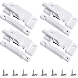 4Pcs Window Sash Locks, Window Latches, Window Locks for up and Down Windows, V1192-AZ-W-17362