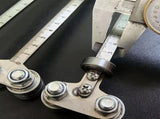 Positioning Calipers for Cutting, 500Mm X 3Mm with 4 Bearings, 1-Piece, Positioning Caliper, V1366-AZ2-W-19776