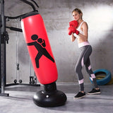 1Pc Inflatable Fitness Boxing Bag Stand - Durable Martial Arts Training Aid V728-LP24897