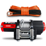 X-BULL 12V Electric Winch 5000LBS Wireless Steel Cable ATV Boat With 13M Synthetic Rope V211-AUEB-AXEW003XBSR001