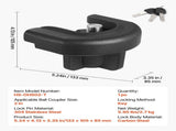Trailer Hitch Lock, Compatible with 50.8 mm Couplers, Heavy-Duty Anti-Theft Trailer Ball Lock with 3 V952-SPSOHSCX2INC4U3BJ001V0