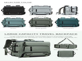 4-in-1 Convertible Travel Backpack & Briefcase - Large Capacity, 16" Laptop Compartment, USB V888-ELOSUNG37088