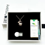 Gift Box - Rabbit Rose Gold Aroma Necklace Purify Oil Blend V760-GBAJ - 35