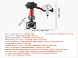 Dial Test Indicator with Universal Magnetic Base and Storage Case, 0.01 mm Accuracy, 0-0.76 mm V952-NJCLGJGGBFBWG49MA001V0