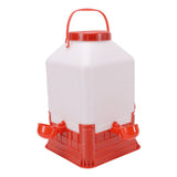 Chicken Waterer 10L Large Capacity Easy to Clean Manual Chick Drinker Waterer for Poultry Feeding V1294-YM0901-3111250223811