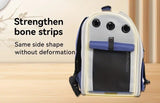Cat Backpack Carrier - Lightweight, Foldable, Shape-Retaining Travel Bag for Cats and Small Dogs up V1232-MBB004