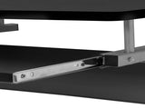 Artiss Computer Desk Keyboard Tray Shelf Black 60CM MET-DESK-105-BK