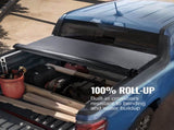 Truck Bed Cover, Roll Up Truck Bed Tonneau Cover, Compatible with 2009-2024 Ford F-150 Styleside V952-JQSKCHBXGJQSDHHE9V0