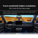 Hd Night Vision Car Front And Rear Dash Cam - 5 Screen PRL-6161RIP