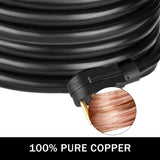 50Ft 50 Amp RV Power Cord Durable Heavy Duty RV Extension Cord Copper Wire RV Cord Power Supply V952-50CRVDYX000000001V0