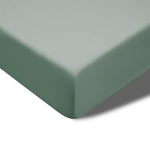 Accessorize 400TC Sage Bamboo Cotton Fitted Sheet 40cm Wall Double V442-HIN-FITTEDS-BAMBOOCOTTON40CM-SAGE-DS