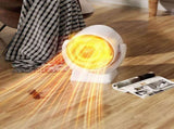 Space Heater,Mini Desk Heater for Office with 160&deg Lateral Auto Oscillation,3 Adjustable V1189-LWWAL-20260401-06508