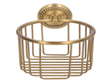 Hollow Out Toilet Paper Holder Antique Rust Proof Wall Mounted Tissue Roll Basket Rack for Bathroom V1294-YM0521-3112220089511