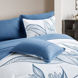 Warm Floral Comforter Set, King Size, Plush Winter Bedding with Pillowcases V745-MAB010944AJ3