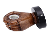 Wall Mounted Lamp Fist Shape Vintage Industrial Style Wall Sconce With Base Mount Connector for V1294-YM0715-3119210287411