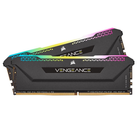 CORSAIR Vengeance RGB PRO SL 16GB DDR4 3600Mhz C18 Black Heatspreader for AMD Desktop Gaming V177-L-MECMD4VRGBP2X8G36AH