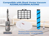 Sot Brushroll ilters Replacement Parts Acessories or Shark Vertex DuoClean Powerin Upright Vacuum V1259-DP01-F-392