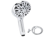 G1/2 Shower Head 9 Spray Setting High Pressure Handheld Shower Sprayer Bathroom AccessoryShower Set V1294-YM0721-3112210033512