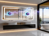 Fin 1200Mm Jumbo Bluetooth Led Bathroom Mirror Music Anti-Fog Vanity Mirror V767-XM183-B126-AU