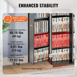 VEVOR Media Storage Cabinet, DVD Cabinet with Doors and Shelves, CD Storage Holds up to 576 CDs, V952-DVDCDCCJLDS1BWRMWV0
