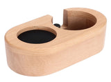 Coffee Filter Tamper Holder 58mm Aperture Coffee Knock Box Wood Texture Wooden Coffee Tamping V1294-YM0523-3113220050611