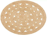 Atrium pilu natural rug 150 x 150cm V178-68910