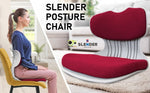 Slender Chair Posture Correction Seat Floor Lounge Padded Stackable RED V274-FT-SLDC-RD