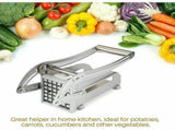 Stainless Steel French Fry Cutter for Potatoes and Vegetables for Home and Commercial Use V1237-MS-626-228