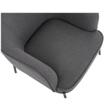 Upholstered Armchair Dark Grey V178-67288