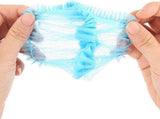 Shower cap, disposable shower cap, thick transparent shower cap, barber baking cap, waterproof V1366-AZ2-W-03484
