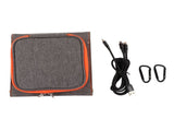 10W 5V Solar Panel Charger Outdoor Monocrystalline USB Solar Charging Pack Foldable for Camping V1294-YM0716-3114220060211