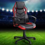 Artiss Gaming Office Chair Computer Chairs Red OCHAIR-H-GAME-RD