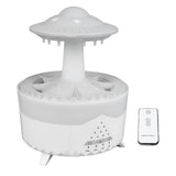 Mini Mushroom Simulate Raindrops Aroma with Colorful Light Remote Control Desktop V1294-YM0901-3113230315711