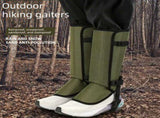 Waterproof Hiking Gaiters Black - 3 Layer Nylon Leg and Boot Covers with Adjustable Buckles for V888-ELOSUNG57061-2