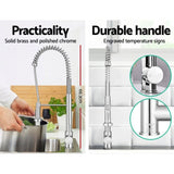 Cefito Kitchen Mixer Tap Pull Down 2 Modes Sink Faucet Basin Laundry Chrome TAP-A-82H07-SI