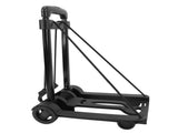 Folding Hand Truck Dolly Portable Lightweight Foldable Luggage Trolley Utility Cart with 2 Wheels V1294-YM0901-3111240230811