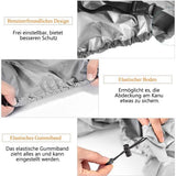 420D Waterproof Kayak Canoe SUP Cover, Universal Outdoor Boat Cover with Dust and UV Protection, V1188-MS-325-0345