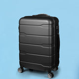 Slimbridge 28" Inch Expandable Luggage Black 28 inch LG1011-28-BK