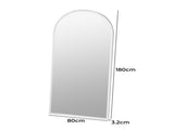 Yezi Floor Mirror Full Length Mirrors 1.8M White DECO1015-180-WH_NZ