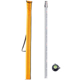 Measuring Rod 16-Feet/8ths 4 Sections Telescopic Grade Rod 1/8in w/ Bag V952-YZCLG16YCFEEEFB0YV0