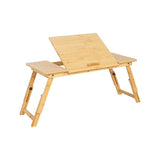 Folding Laptop Bed Table Portable Rectangular Desk for Bedroom & Home Workstation V63-954381