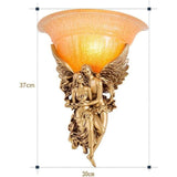 Angel Wall Lamp European American Style with Remote Control for Living Room Bedroom Aisle Stairs V1188-MS-527-002