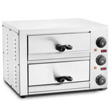 VEVOR Electric Countertop Pizza Oven 12" Adjustable Temperature 0-120Min Timer V952-CLMDRPSLSCSXXHD6UV3