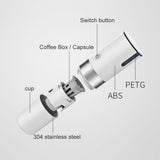 Portable Espresso Machine USB Coffee Maker Small Travel Coffee Machine V1294-YM0717-10065614