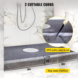 VEVOR Waterproofing Shower Kit Shower Kit Tray 38''x60'' with Central Drain ABS V952-LYDZT38X60ABSMK9SV0