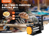 Rolling Mill, 2.24"/57 mm Jewelry Mill Machine, 1 2 Gear Ratio, 3-in-1 Multi-function V952-SHYYPJ3H157M2T9N9V0