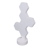 6PCS LED Hexagon Lights for Wall Wireless RGB Music Sync DIY Hexagon Gaming Light with Remote V1294-YM0901-3119240118611